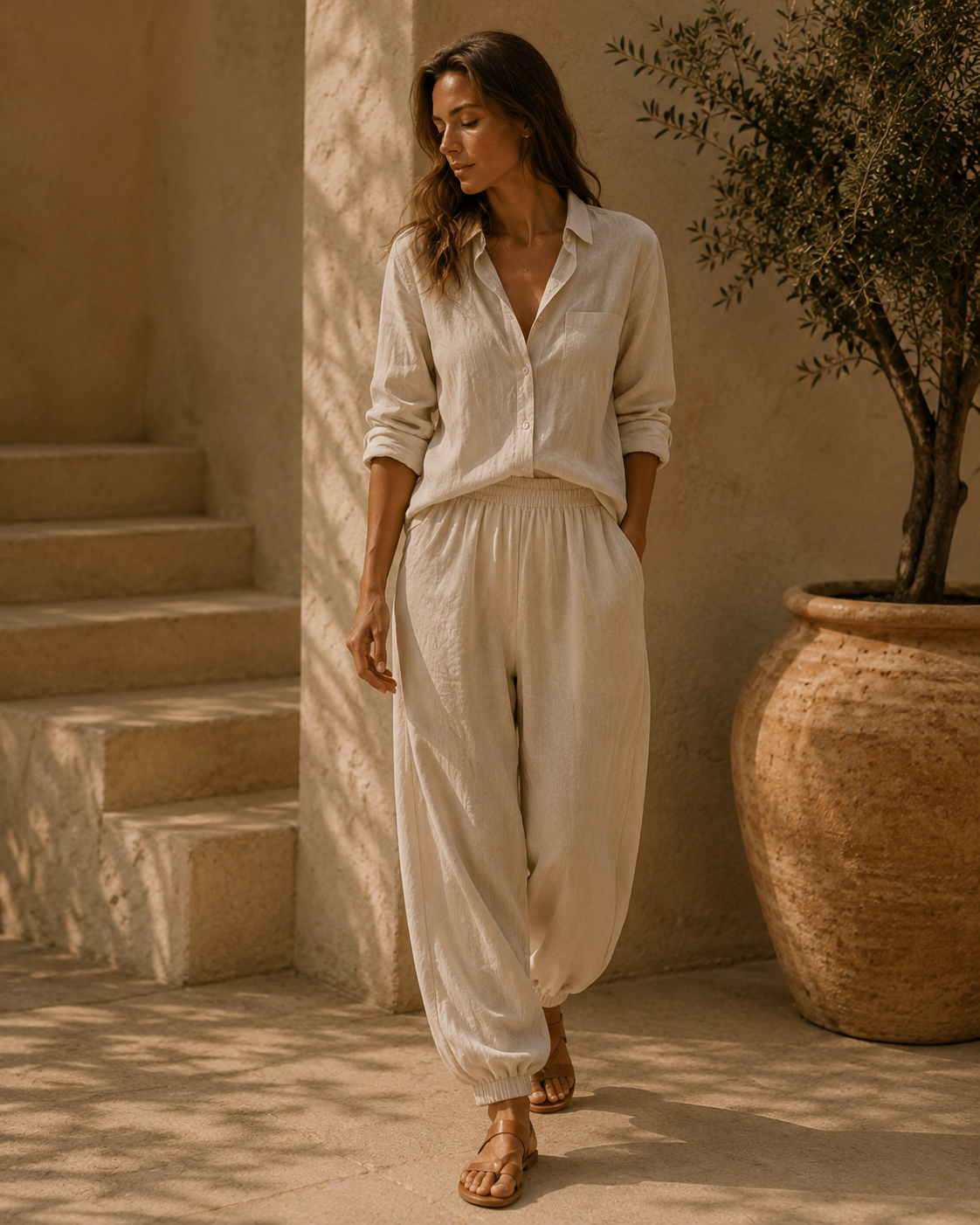 Pantalón Lino
