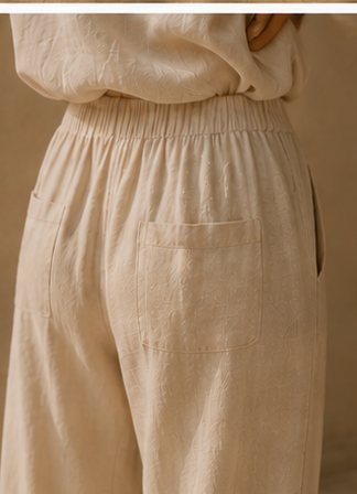 Detalle del bolsillo trasero