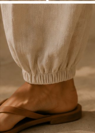 Detalle del bajo elástico