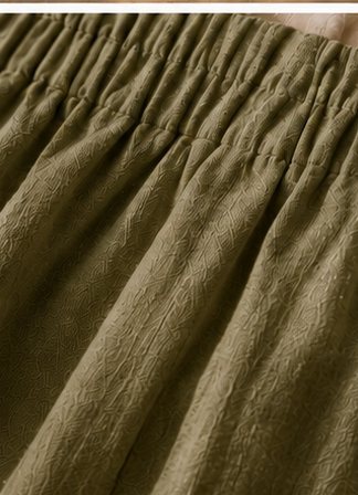 Detalle de la cintura elástica